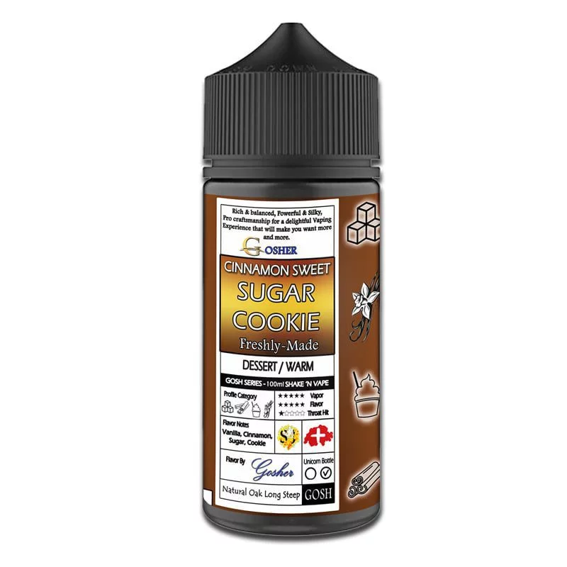 SwissJoos Gosh Cinnamon Sugar Cookie Eliquid SwissJoos Gosh Cinnamon Sugar Cookie Eliquid