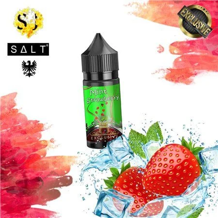 SwissJoos Exclusive Strawberry Mint Saltnic Eliquid